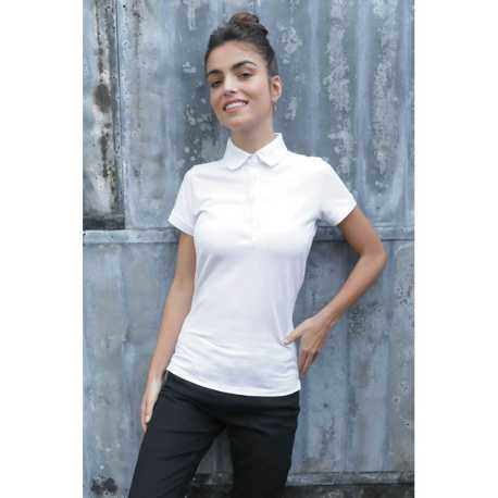 Dámska polokošeľa (Neoblu OWEN WOMEN) > čierna (deep) > 3XL