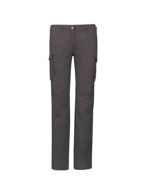Dámske nohavice(Kariban LADIES' LIGHTWEIGHT MULTIPOCKET TROUSERS)>šedá(light charcoal)>42