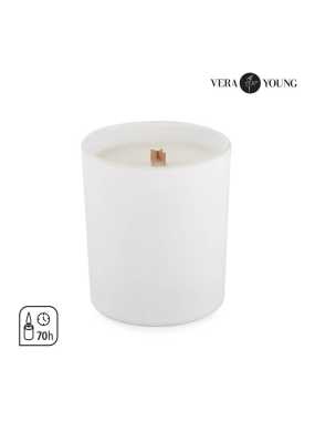 Sójová sviečka 220 g - Library > biela