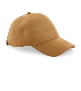 6 panelová šiltovka (Beechfield Faux Suede 6 Panel Cap) > hnedá (caramel)