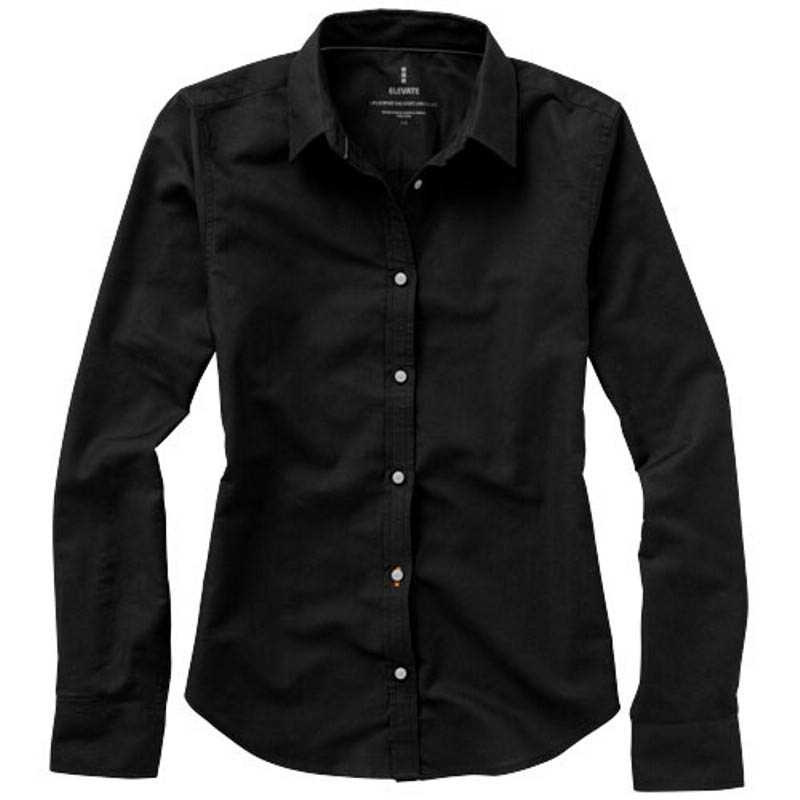 Dámska košeľa (ELEVATE Vaillant Ladies Shirt) > čierna > XS