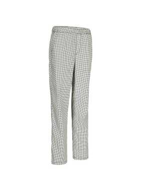 Pánske nohavice (SIRLOIN) > čierna / biela (houndstooth) > M
