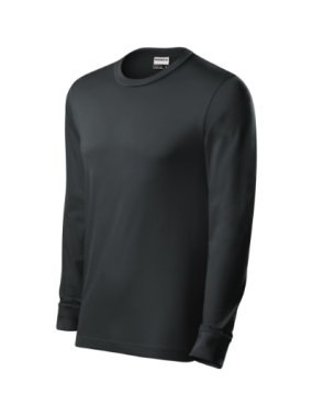 Unisex tričko (RIMECK Resist LS) > šedá (ebony) > 2XL