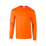 Unisex tričko US(GILDAN ULTRA 205 LS) > oranžová (safety) > S