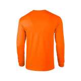 Unisex tričko US(GILDAN ULTRA 205 LS) > oranžová (safety) > S