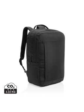 Batoh na 15,6" notebook Swiss Peak Edin z RPET AWARE™ > čierna