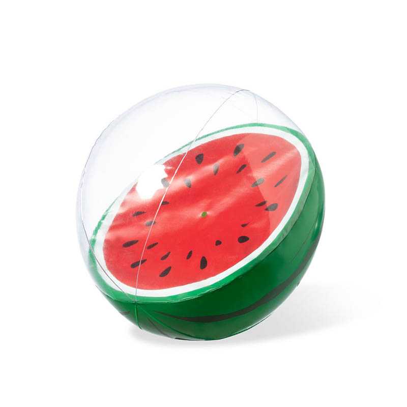 Plážová lopta (o28 cm), pomaranč > jahoda