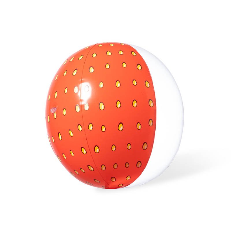 Plážová lopta (o28 cm), pomaranč > jahoda