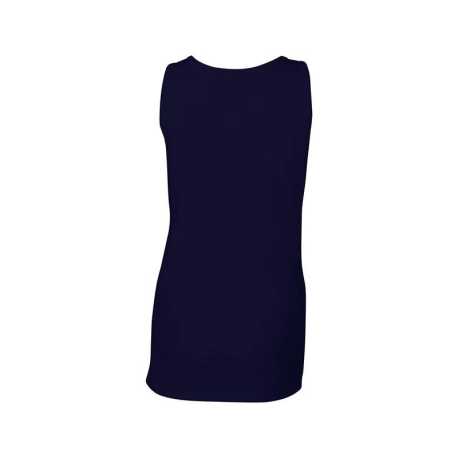 Dámske tielko (GILDAN SOFTSTYLE LADIES TANK TOP) > modrá (navy) > 2XL