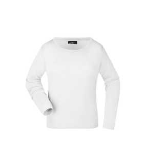 Dámske tričko (JN Ladies' Shirt Long-Sleeved Medium) > biela > M