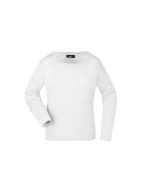 Dámske tričko (JN Ladies' Shirt Long-Sleeved Medium) > biela > M