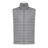Pánska vesta Iqoniq Meru z recykl. polyesteru > strieborná / šedá > 3XL
