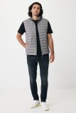 Pánska vesta Iqoniq Meru z recykl. polyesteru > strieborná / šedá > 3XL