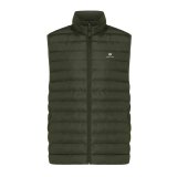 Pánska vesta Iqoniq Meru z recykl. polyesteru > hnedá (khaki) > 3XL