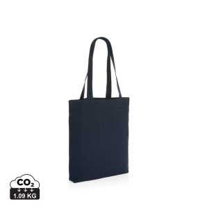 Nefarbená taška Impact z 285g recykl. canvas AWARE > modrá (navy)