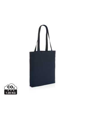 Nefarbená taška Impact z 285g recykl. canvas AWARE > modrá (navy)