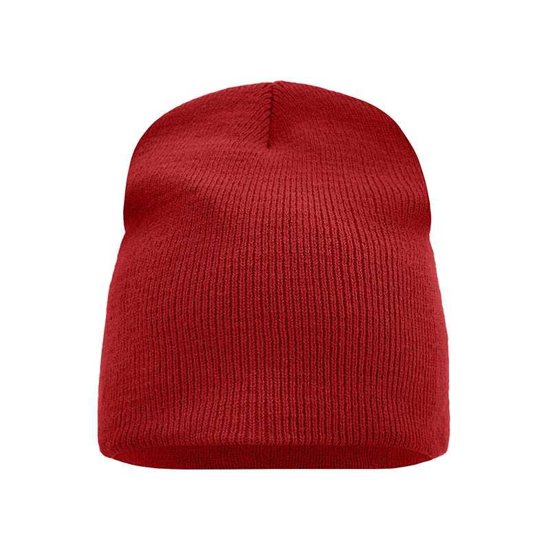 Zimná čiapka (MB Beanie No.1) > červená (burgundy)