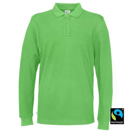 Pánska polokošeľa (COTTOVER PIQUE LONG SLEEVE) > zelená > 4XL