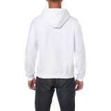 Unisex mikina(GILDAN HEAVY ADULT FULL ZIP HOODED SWEATSHIRT) > biela > 3XL
