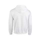 Unisex mikina(GILDAN HEAVY ADULT FULL ZIP HOODED SWEATSHIRT) > biela > 3XL