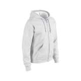 Unisex mikina(GILDAN HEAVY ADULT FULL ZIP HOODED SWEATSHIRT) > šedá (ash) > M