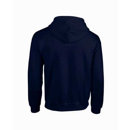 Unisex mikina(GILDAN HEAVY ADULT FULL ZIP HOODED SWEATSHIRT) > modrá (navy) > S