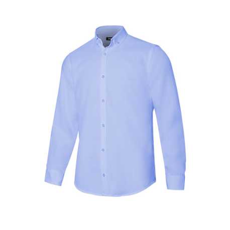 Pánska košeľa (VELILLA MEN'S LS OXFORD SHIRT) > modrá (sky) > 3XL
