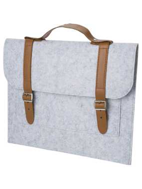 Filcová aktovka na dokumenty RPET > šedá (light)