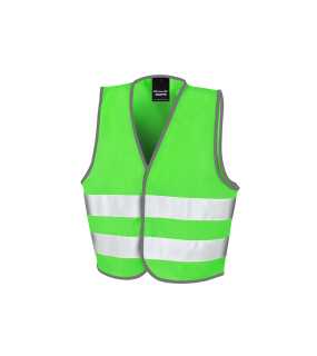 Detská reflexná vesta (RESULT CORE JUNIOR MOTORIST SAFETY VEST) > zelená (lime) > L