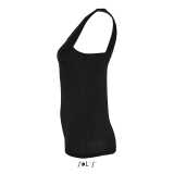 Dámske tielko (SOL'S SPORTY TT WOMEN - SPORTS TANK TOP) > čierna > XS