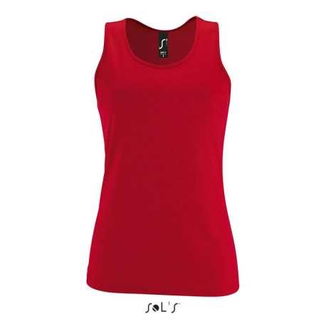 Dámske tielko (SOL'S SPORTY TT WOMEN - SPORTS TANK TOP) > červená > M