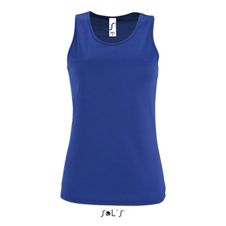 Dámske tielko (SOL'S SPORTY TT WOMEN - SPORTS TANK TOP) > modrá (royal) > M