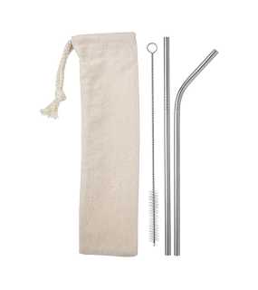 Sada slamiek > strieborná