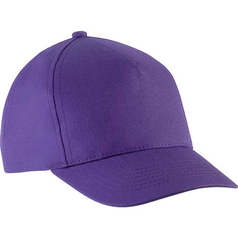 5 panelová šiltovka (K-UP KIDS' COTTON CAP - 5 PANELS) > fialová