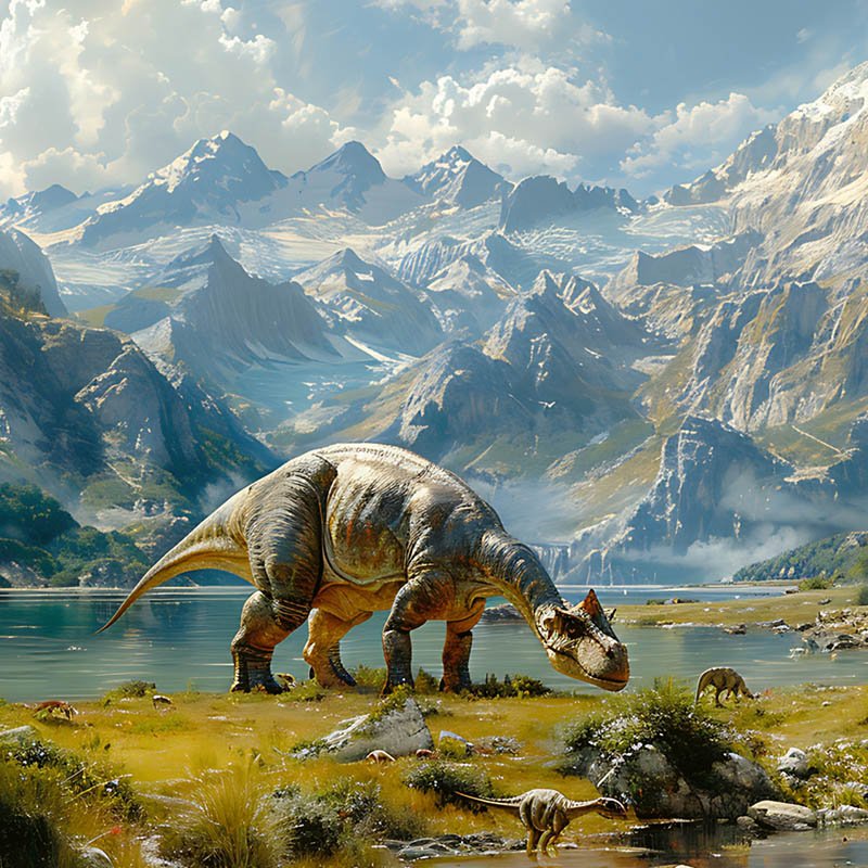 Nástenný kalendár (Dinosaury 2026) - 30 x 30 x 1 cm