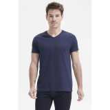Pánske tričko (SOL'S IMPERIAL V MEN - V-NECK T-SHIRT) > biela > L