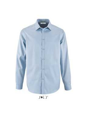 Pánska košeľa (SOL'S MEN'S HERRINGBONE SHIRT) > modrá (sky) > 4XL