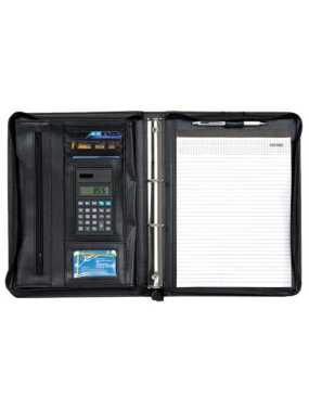 Mapa na dokumenty so zipsom > čierna