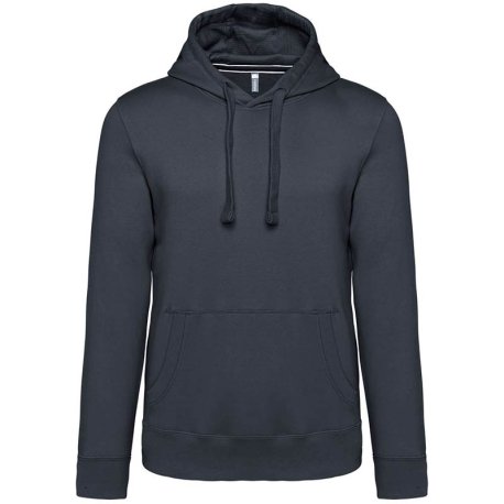 Pánska mikina (Kariban HOODED SWEATSHIRT) > šedá (dark) > XS