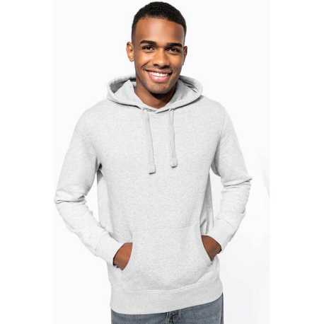 Pánska mikina (Kariban HOODED SWEATSHIRT) > šedá (dark) > XS