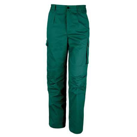 Unisex pracovné nohavice (RESULT ACTION TROUSERS) > zelená (bottle) > 42L