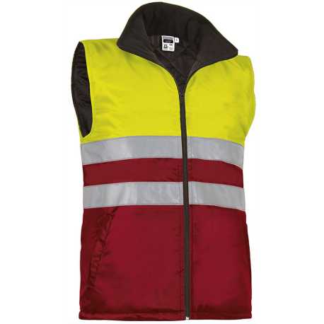 Pánska vesta (HIGHWAY) > žltá (neon) / červená (lotto) > 3XL