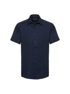 Pánska košeľa (RUSSELL SSL OXFORD SHIRT) > modrá (bright navy) > L