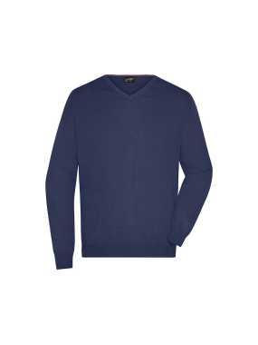 Pánsky sveter (JN Men's V-Neck Pullover) > modrá (navy) > XL
