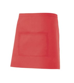 Zástera (VELILLA SHORT APRON) > červená (coral)