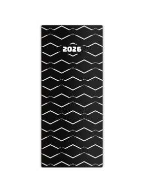 Diár (Napoli 2026) - 7,7 x 17,8 cm > dizajn 3 > vreckový mesačný
