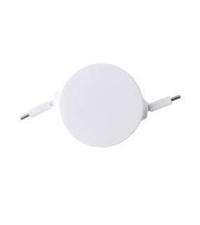 USB nabíjací kábel > biela