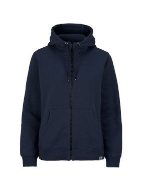 Dámska mikina (COTTOVER KEY FZ HOOD LADY (GOTS)) > modrá (navy) > S