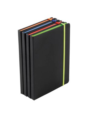 Poznámkový blok > čierna / modrá