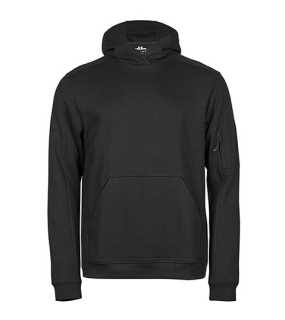 Unisex mikina (Tee Jays Athletic Hooded Sweat) > čierna > M